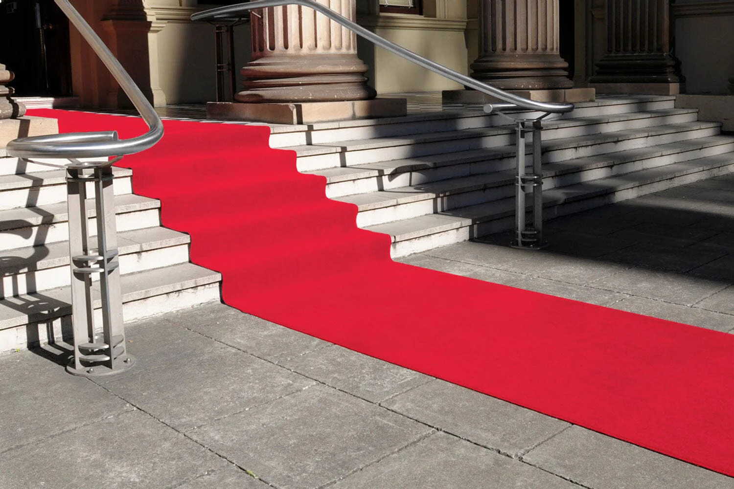 Rode loper 2 mtr breed