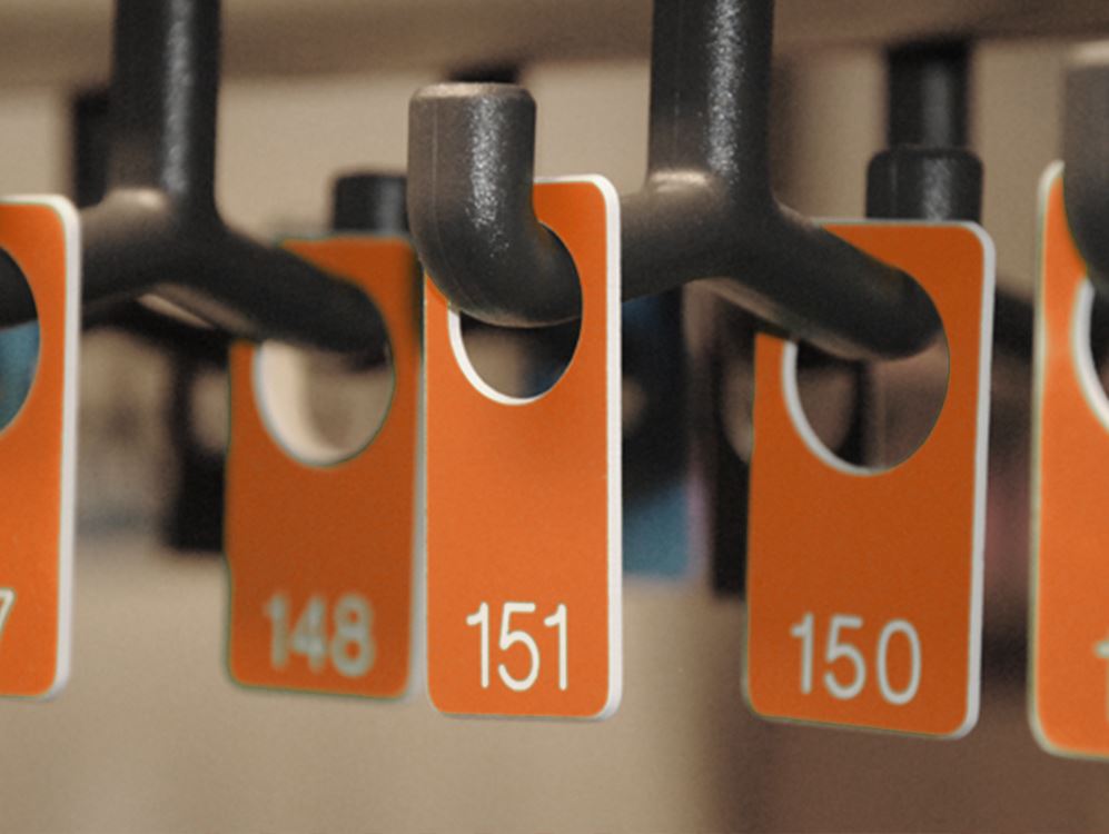 Lopers, Afzetpalen & Garderobe