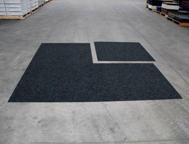 Tapijttegel Antraciet